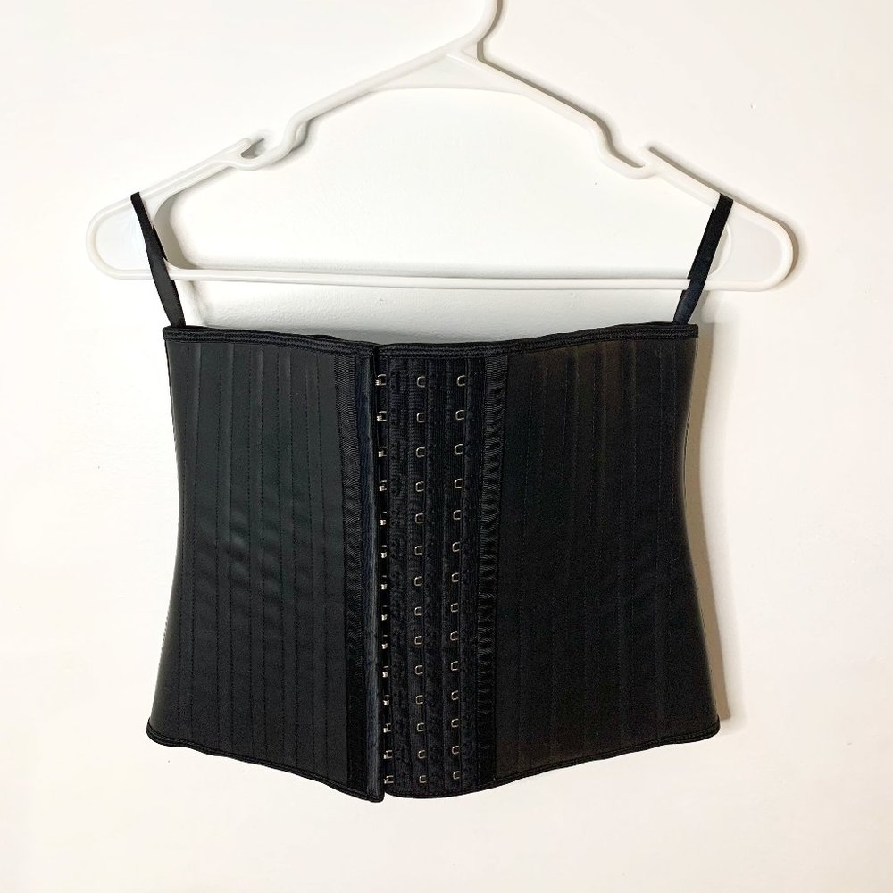YIANNA Waist Trainer for Women Underbust Latex Sport Girdle Corset